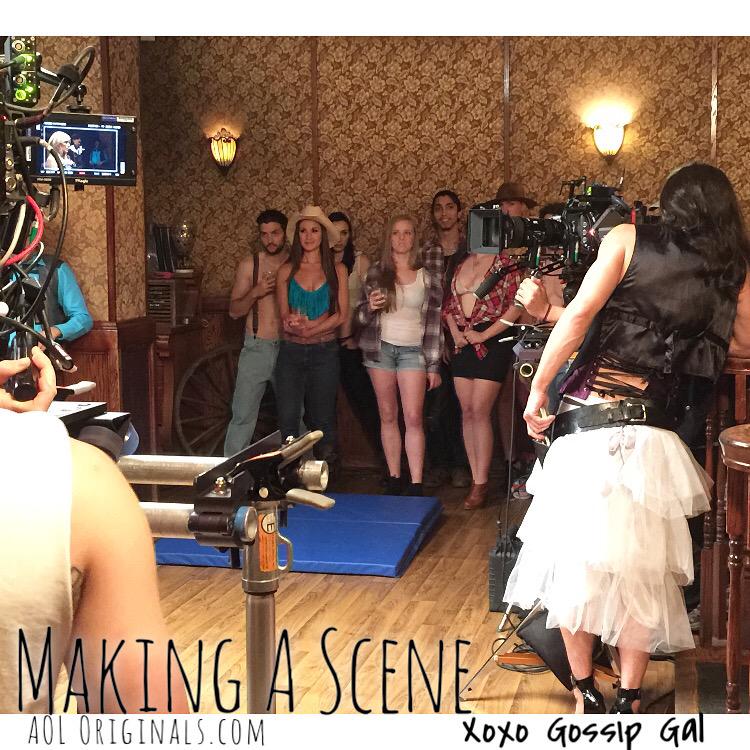 Aly_Mang's tweet photo. Go watch @aoloriginals #MakingAScene with @JamesFrancoTV!!! Xoxo #GossipGal #GossipGirl #MakingASceneWithJamesFranco http://t.co/cJye87oG95