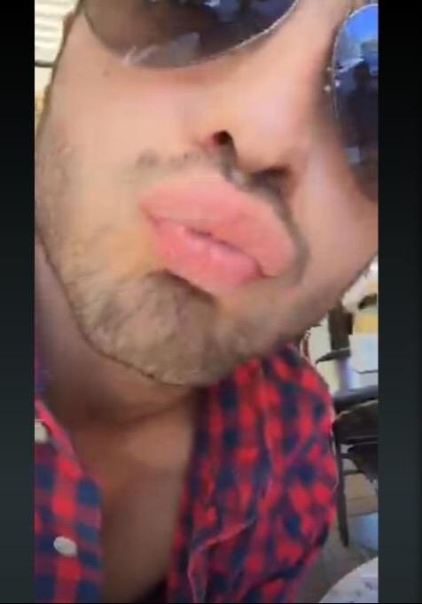 LadiesmanNate's tweet photo. Duck face #LMIA2015 #Gianluca @GianGinoble http://t.co/b3QKuMuR8v