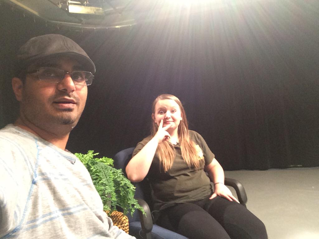 SinghMeaKulpa's tweet photo. @MandiWyndham @MandyDalton @TVomri @mymcmedia Studio Tech: Behind The Scenes http://t.co/s6ULOHpVAh