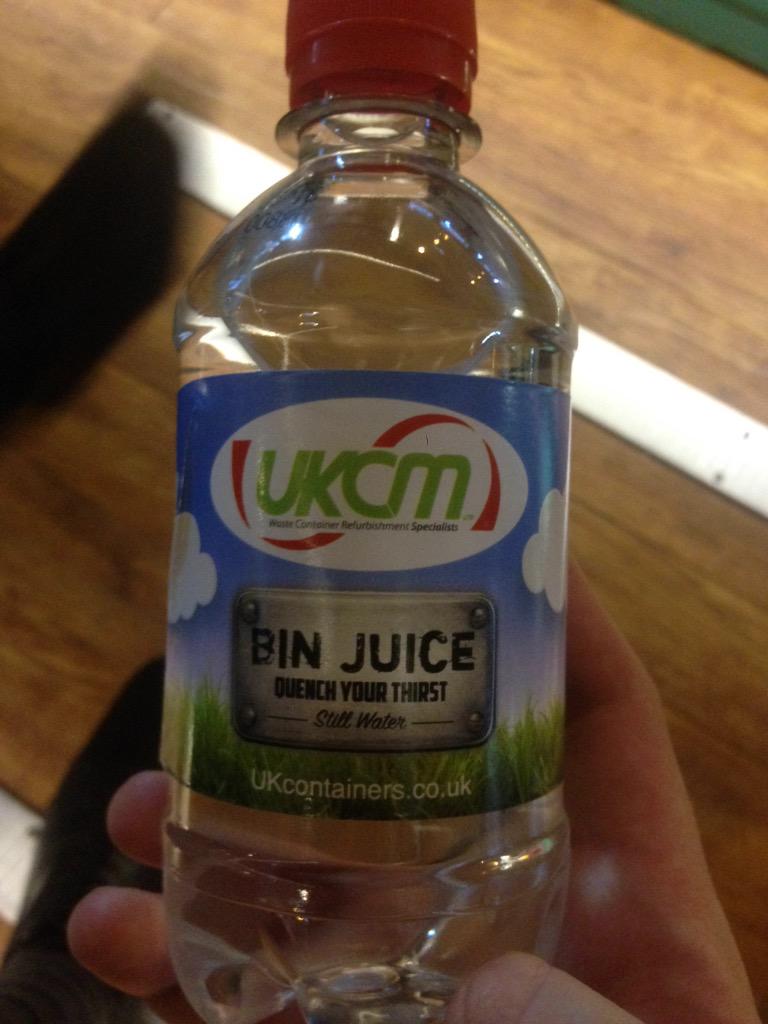 CentralProfiles's tweet photo. Enjoying a bin juice with @UKContainers at #RWM15 http://t.co/RCBiM4LxBu