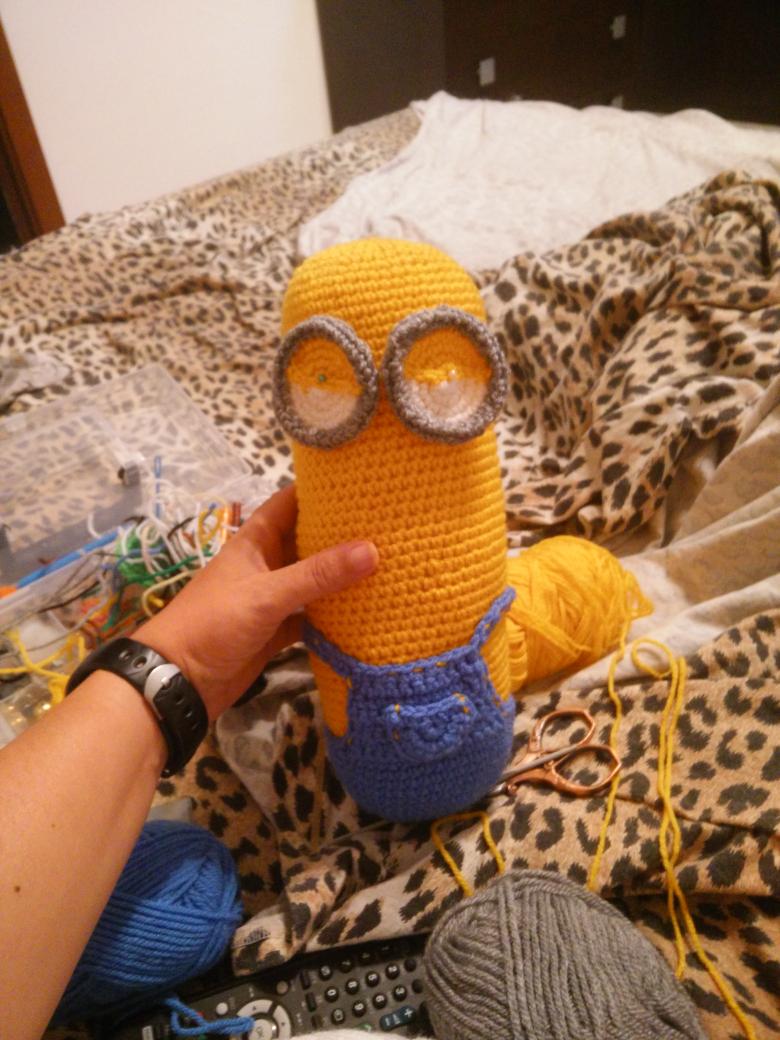 patatin4's tweet photo. Wip minion Kevin!;))) @TypicalMinions  @TalkingMinions @TalkingMinions http://t.co/BEU5BCRgdD