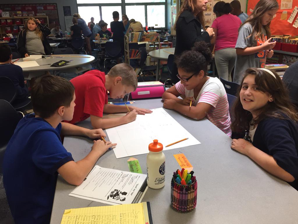 MRM6thMartin's tweet photo. What a Great Classmate is, does, says, is not! @jesikahartwell @JMurphyMRE #CollaborationMRE http://t.co/5o7WYok4Qm