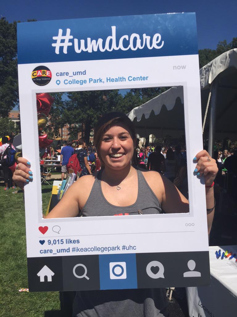 ACAP_14's tweet photo. #umdcare !! Come visit the health hut at the first look fair! http://t.co/t5ND6ZGGSd