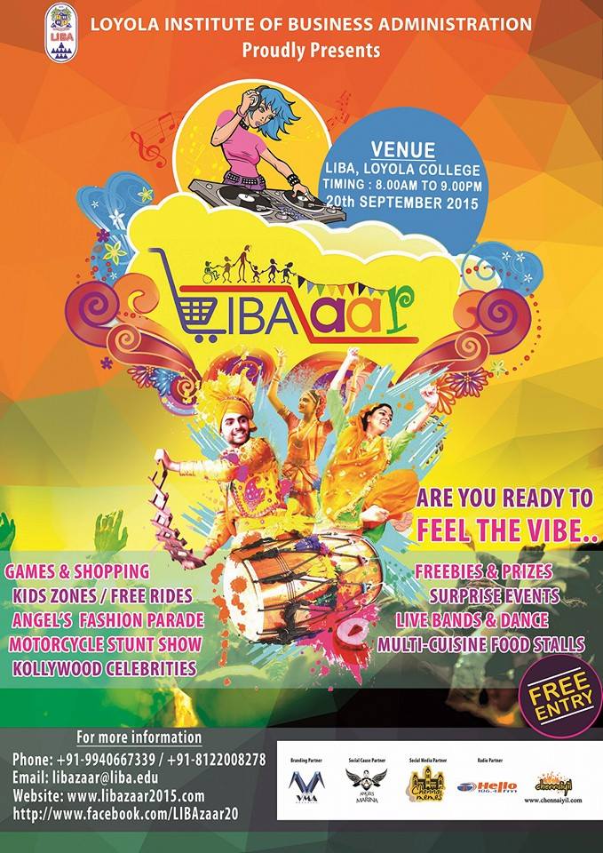 SwagTamizhachi's tweet photo. Only four more days to go! #LIBAzaar #LIBA #IdhuNammaChennaiThiruvizha @LIBA_Chennai http://t.co/JfYsVljL0m