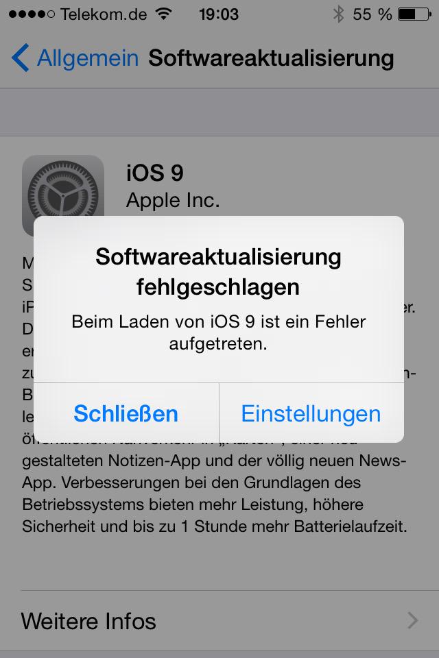 MagicNiklas's tweet image. But as you know too much people want to have it so I have a message that download doesn&apos;t work -.- #appleserver #ios9
