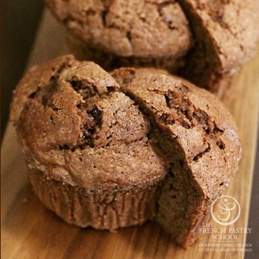 PastrySchool's tweet photo. Today is #NationalCinnamonRaisinBreadDay. The name #muffin comes from the #French word #moufflet, meaning soft bread. http://t.co/xfB3HNY3MR