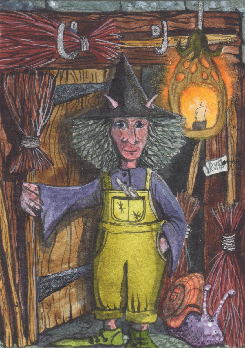MatlockHare's tweet photo. Crivens!  Some peffa-oidy witches, come your way all too soon, good folk...! #books #illustration #witch http://t.co/FGweXvamga