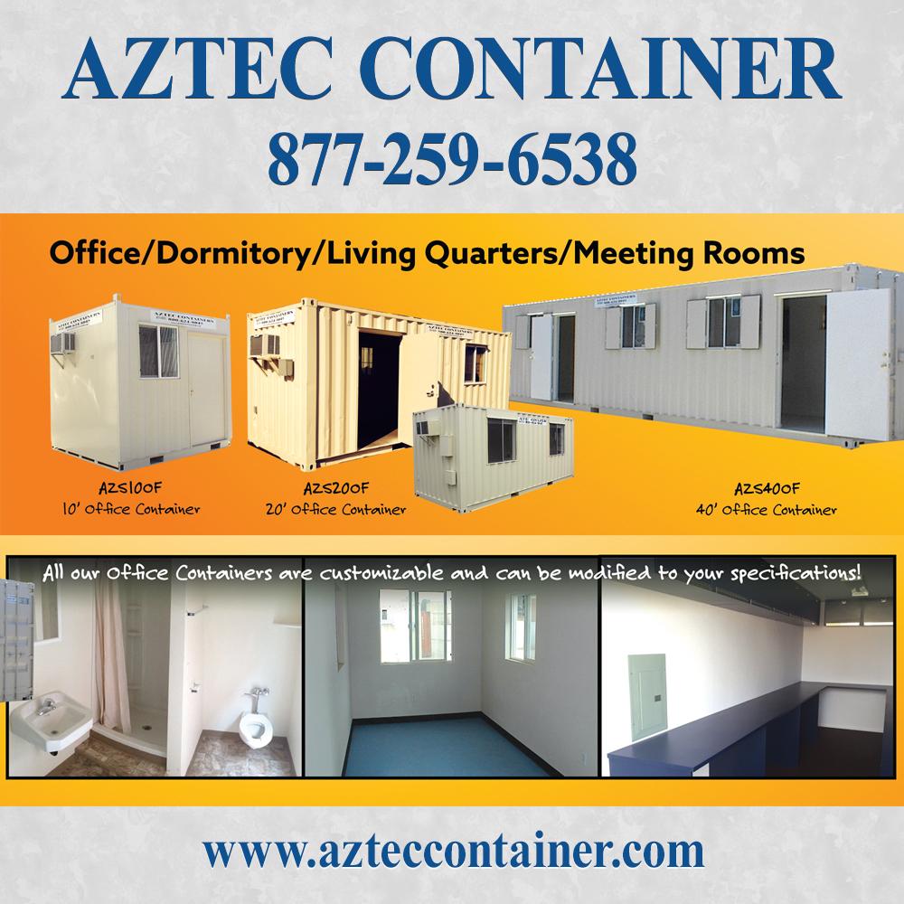 AztecContainers's tweet image. Aztec Container is the perfect choice for custom Office Containers. Call for a quick quote today 877-259-6538