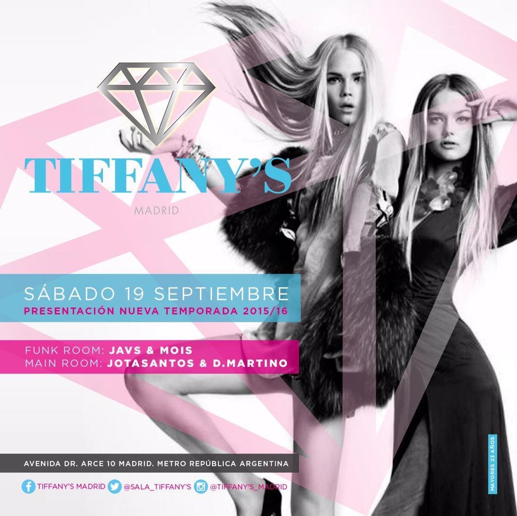 Yai_Shoko's tweet photo. ME ENCANTA #TIFFANYSMADRID @Sala_Tiffanys ... OS ESPERO TODOS LOS SABADO! #Repetirás #Losé 😏😈 http://t.co/fheQqTju7E