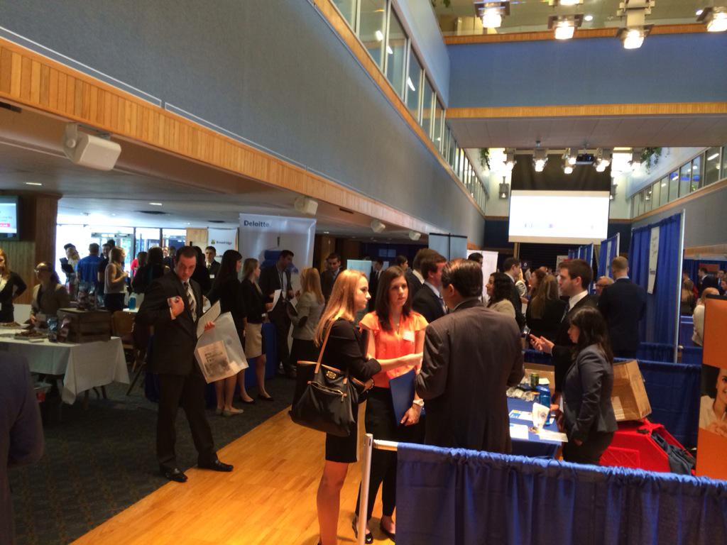 Still going strong at #duqjobfair don't miss it! Here til 3:00! @duqcareer