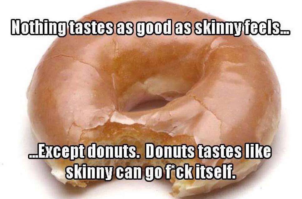 Embellishingbre's tweet image. Donuts Are Life 😈😈😇 #fitchickproblems #healthy #fitfam