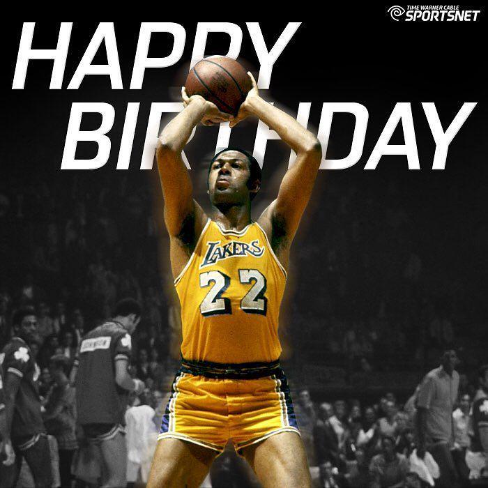  Happy Birthday to Laker great Elgin Baylor!   by twcsportsnet 