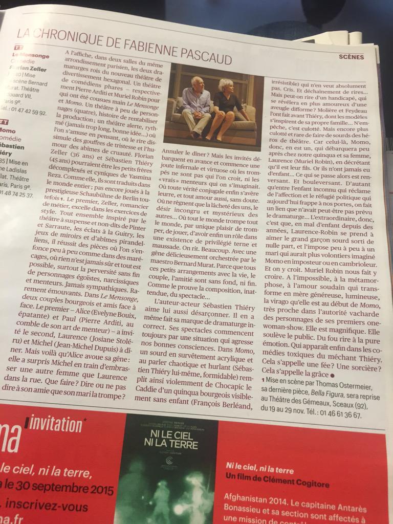 SebastienThiery's tweet photo. Critique Télérama http://t.co/75JcNBgJrx