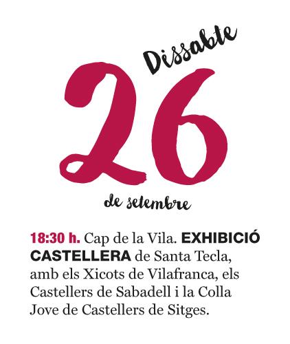 fmsitges's tweet photo. I com a punt i final, avui al Cap de la Vila, tothom a fer pinya! #stsitges15 http://t.co/K0V1ARe1O5