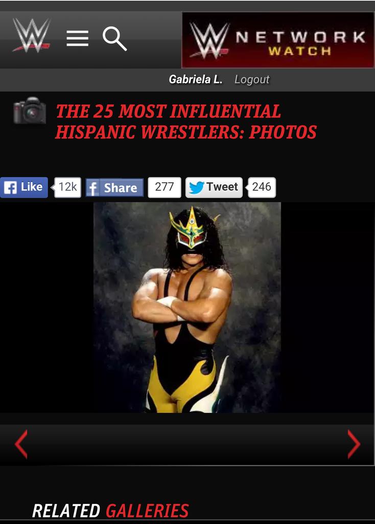JUVENTUDGUERRE2's tweet photo. Today http://t.co/mTbR10sr8P me menciona #ONEOFTHEMOST #Influential luchadores en la HISTORIA !!! #STAYJUICY http://t.co/OXrdFD7W55