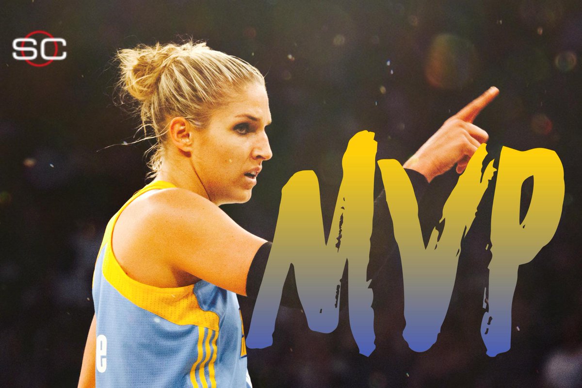 SportsCenter's tweet photo. BREAKING: Chicago Sky's Elena Delle Donne is 2015 WNBA MVP. http://t.co/nBbQHtIm7D