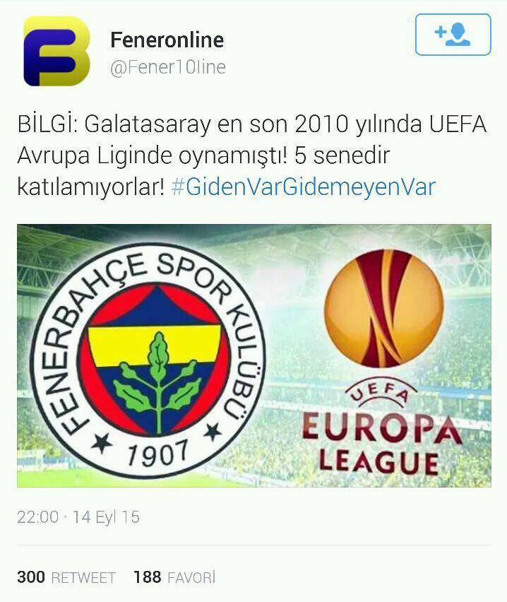 Fenerdeki Kafaya Bak Düşük Seviyeden Ne Yazacaklarini Da Bilmiyorlar Garipler !! komediblog.com/fenerdeki-kafa…