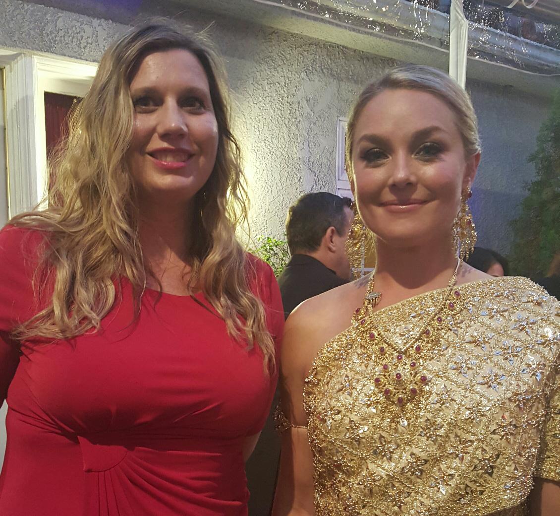 leahbergman's tweet photo. With actress Elizabeth Rohm at the Pre-Emmy party celebrating all things #Thai #elizabethrohm #emmy #thaiconsulate http://t.co/jcAweyXeIZ