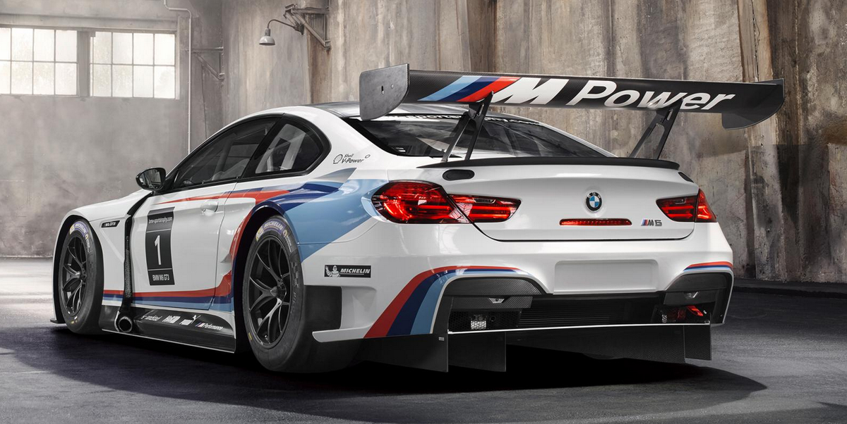 BMW’s 577bhp M6 GT3 is a big-winged beast of a race car. Yours for £264,000 tpgr.me/SiD7m #IAA2015
