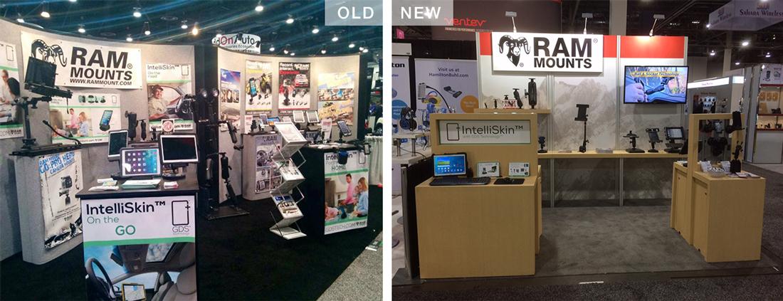 RAMMounts's tweet photo. What do you think of our new booth? #CTIA15 http://t.co/1MGUe0bNFu