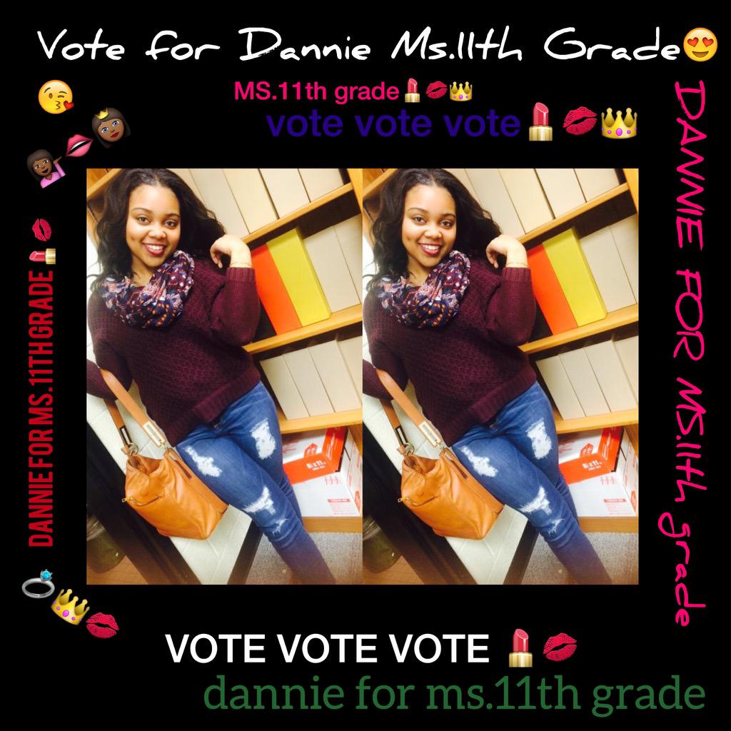 __Danieee's tweet photo. #VoteDanieππ #Ms11thGradeπ Vote for Danie for Ms.11th Grade ππππππ½ http://t.co/ESPkEJq87j