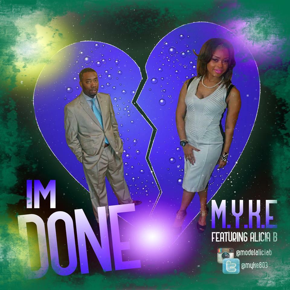 HollywoodDub's tweet photo. BANGER ALERT from my fam @MYKE803 featuring Model ALICIA B. #ImDone available on iTunes October 27th http://t.co/3eTf7nfB2m