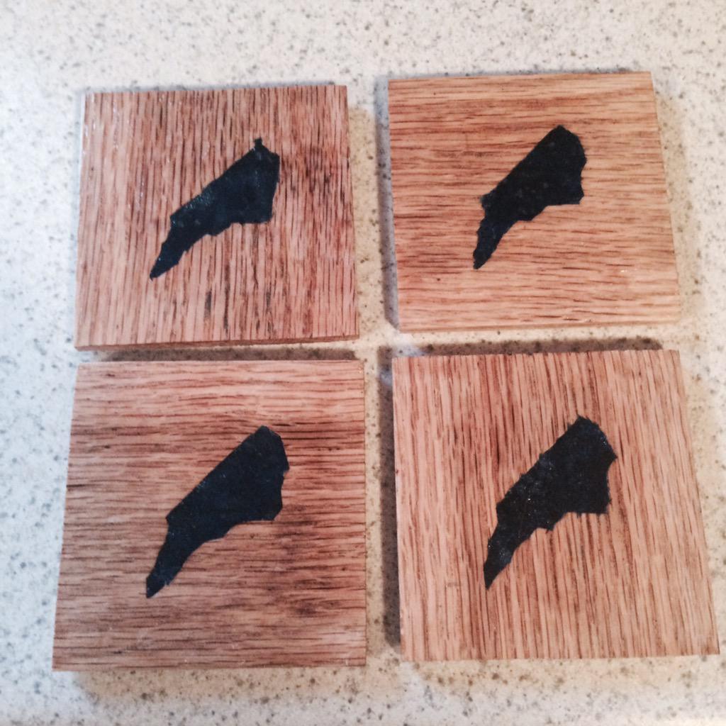 ScrollartDesign's tweet photo. Coasters. Just finished to go in the store  A Bit of Carolina 
#scrollartdesigns  #abitofcarolina http://t.co/uEdajm40WL