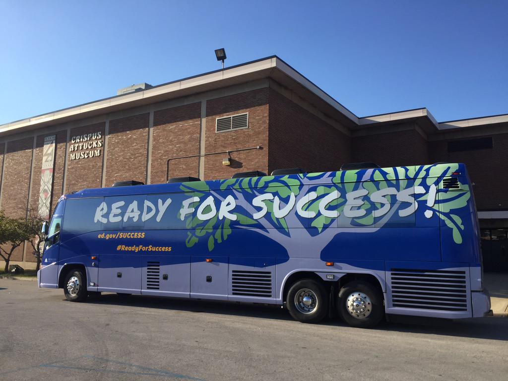 EDPressSec's tweet image. Thanks @CAMMHS! #readyforsuccess