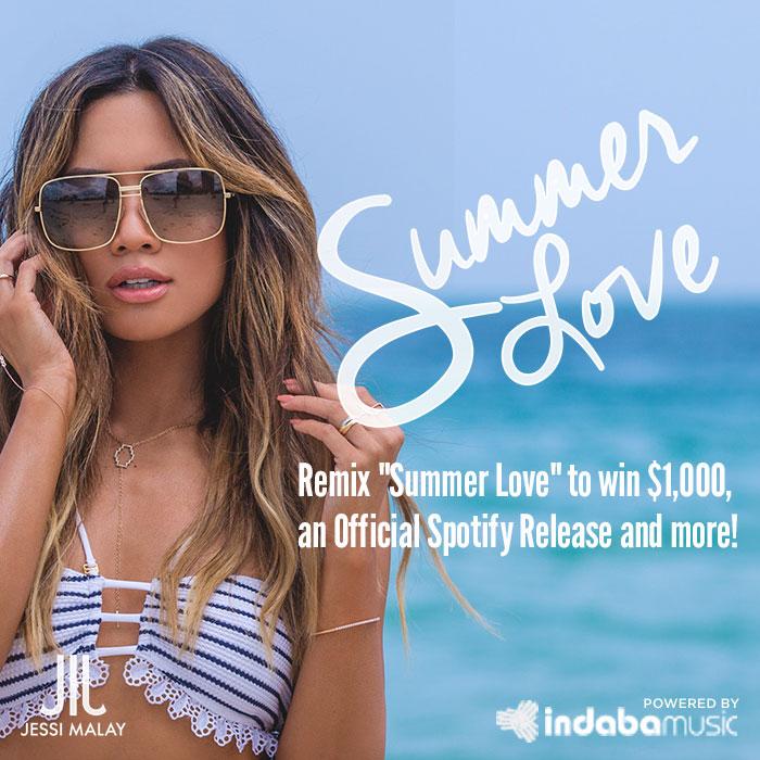 jessimalay's tweet photo. New #SummerLove #remixcontest on @IndabaMusic! Win $1,000, a @Spotify release + more. Enter: https://t.co/CuIQT0utae http://t.co/U8WZsM4Dnl
