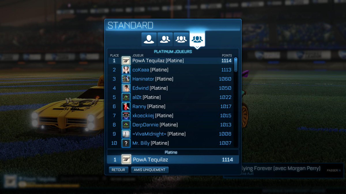 PowA_Tequilaz's tweet photo. 1er mondial en Standard sur  @RocketLeague 
Merci à @7thTentacle et @Intrauzes pour les supers parties qu'on a fait ! http://t.co/SLcpIuiBkR