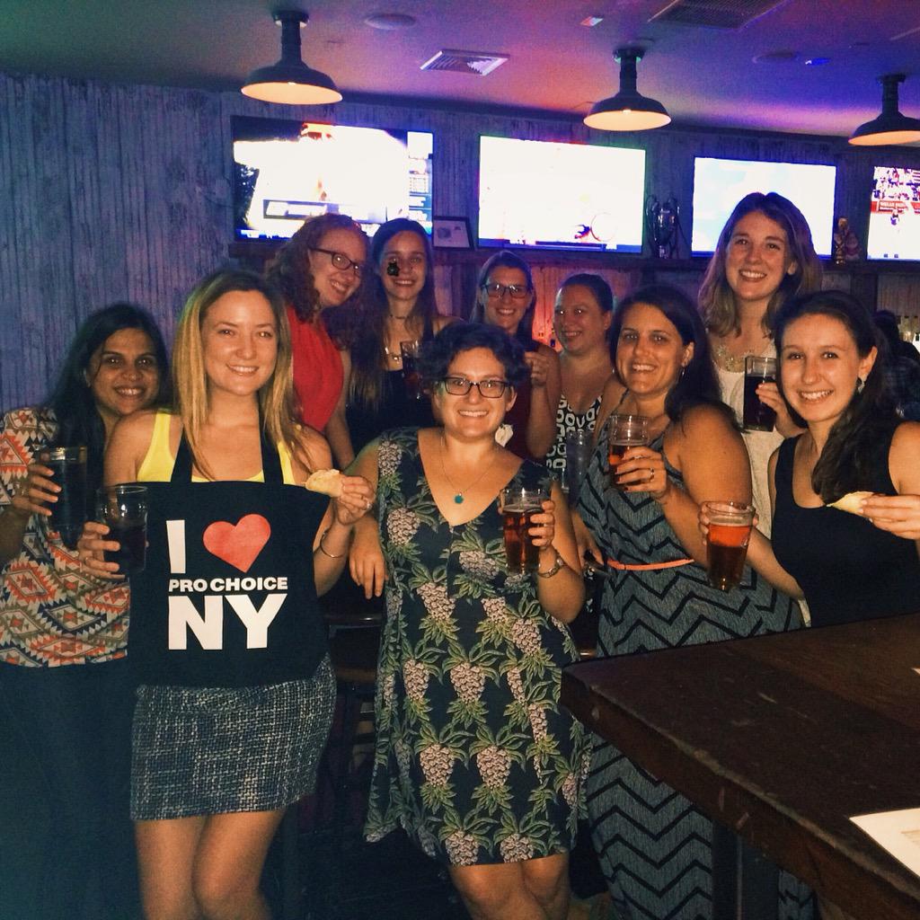 NIRHAction's tweet photo. Our staff celebrating the #GOPDebate by donating to @NYAAF with the #Tobc15 beer and taco challenge! http://t.co/T5K0UWEXSG