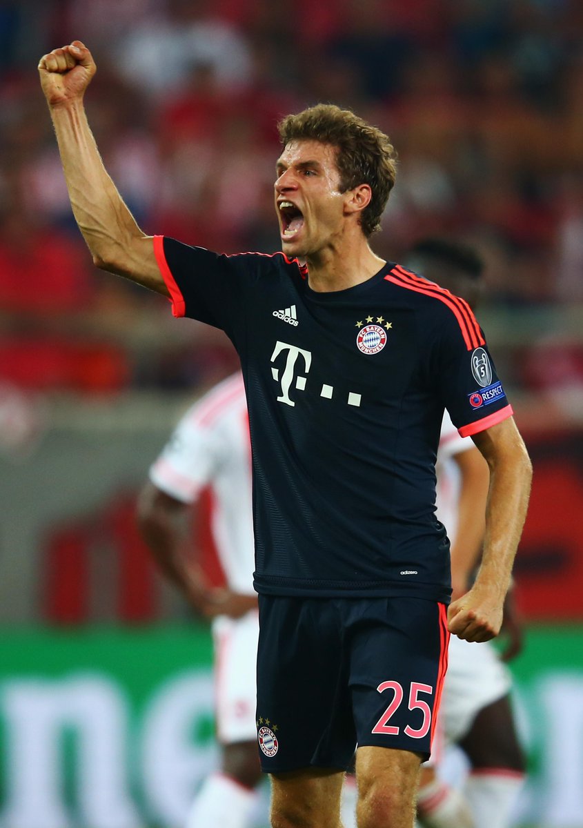 ChampionsLeague's tweet image. Thomas Müller: the first @FCBayernEN player to score in 8 different #UCL seasons