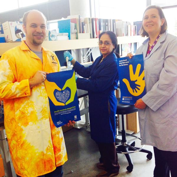 The @winstanleylab says #YesToResearch! Find out more about @VCHResearch's #HelpingHands at ow.ly/SjoC4