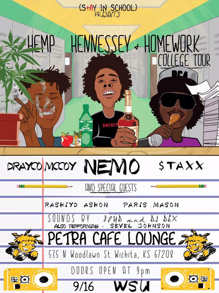 maybedex's tweet photo. If you in the Wichita,KS area its's best you make it out. we turning up the city tonight! #HHHTOUR #DJDEX http://t.co/mBMfUcSMzU