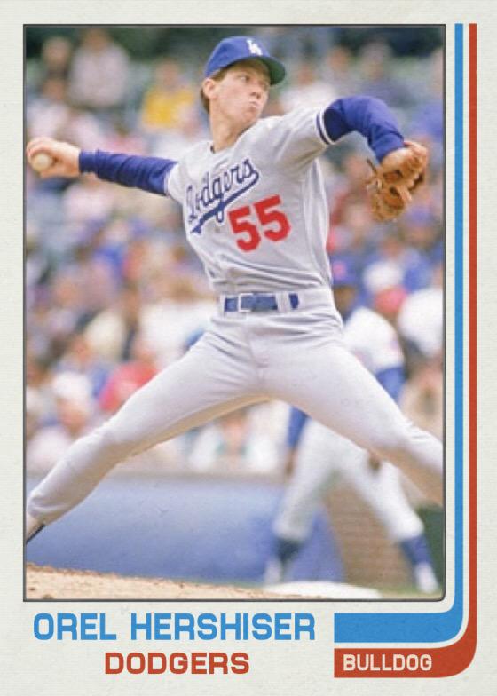 Happy 57th birthday to Orel Hershiser. 