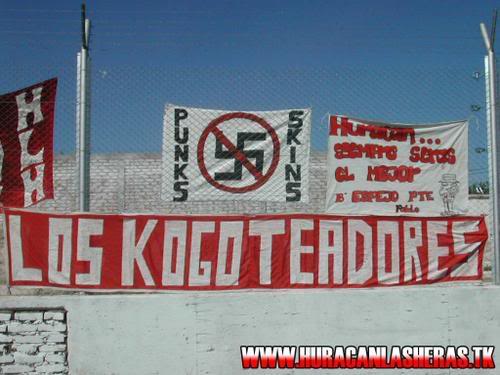 HoolsAntifa's tweet photo. Los Kogoteadores - Huracán las Heras (Argentina) http://t.co/ox4alDZplw