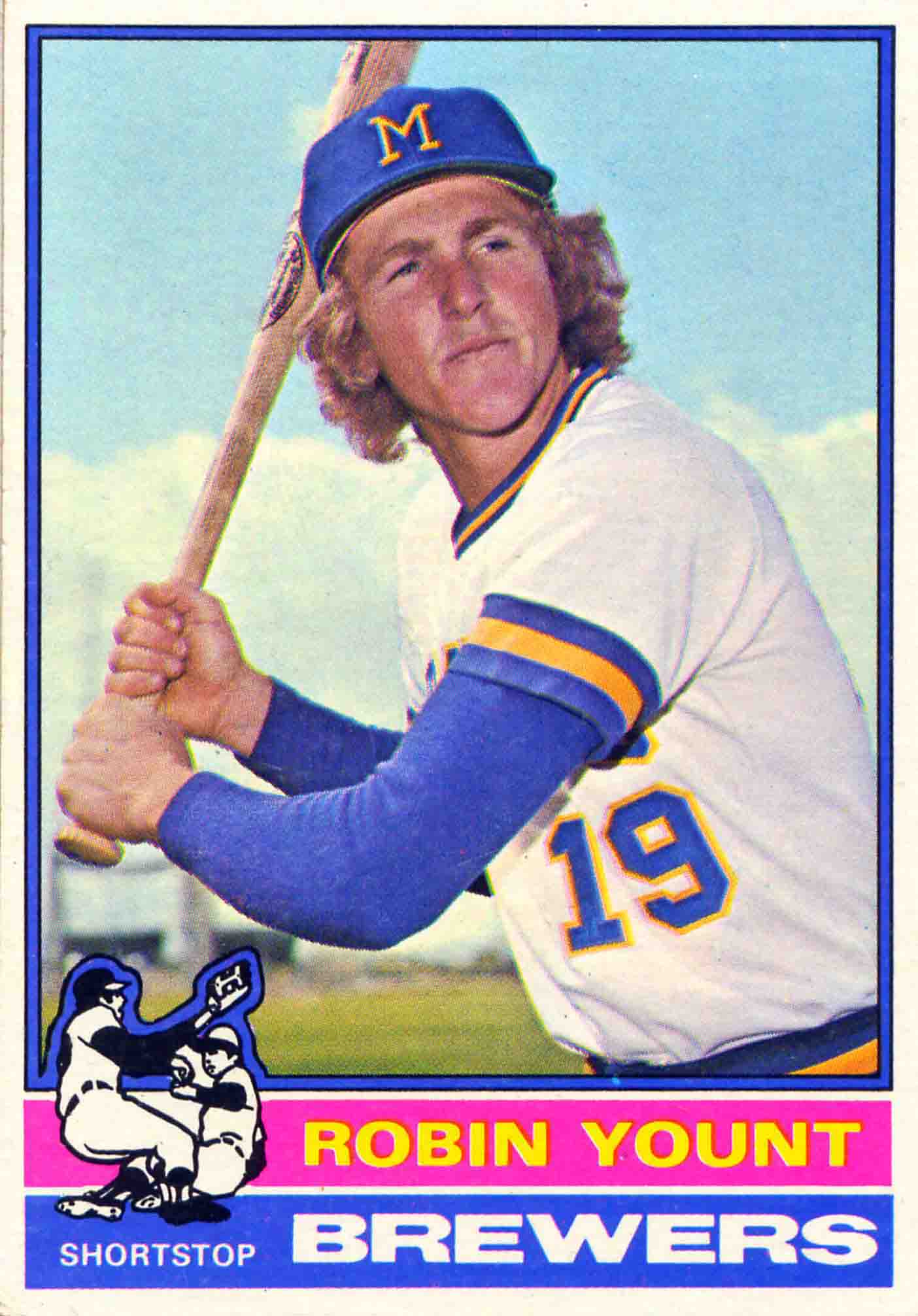 Happy Birthday HOFer Robin Yount! 
2x MVP broke in with as 18yo in \74. 
Retired w 3,142 H; 583 2B; .285 Avg 