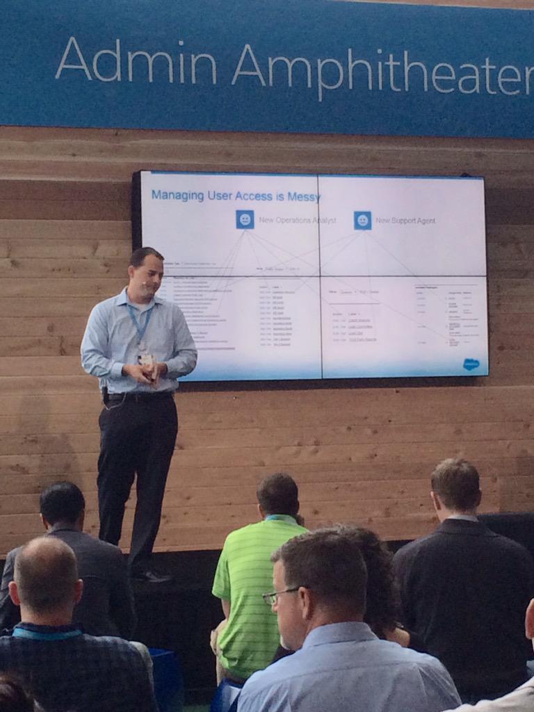 NicknCino's tweet image. Jonathan Laughnin from @ncino showing how to use #visualflow to assign users packages automatically #DF15