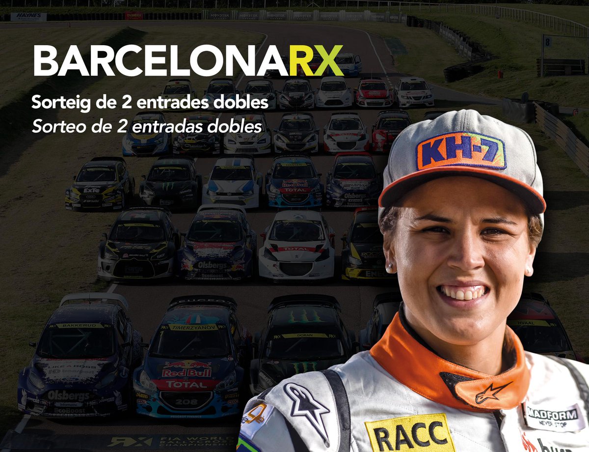 LaiaSanz_'s tweet photo. Hola! Mañana sortearé 2 entradas dobles para ir al #BarcelonaRX de este fin de semana entre todos los q hagan Retweet http://t.co/7TZCm7vsPZ