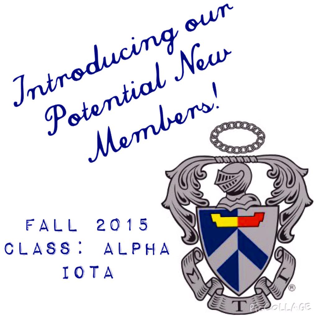 SigTauYSU's tweet photo. Keep checking back to find out who our potential new members are! Fun Fact: There are 17 of them! http://t.co/FMkO4mNaQj
