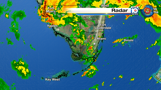 Keep the rain gear handy.  Passing showers will be a theme this evening.  More rain tomorrow! http://t.co/cuNm9wZsCj