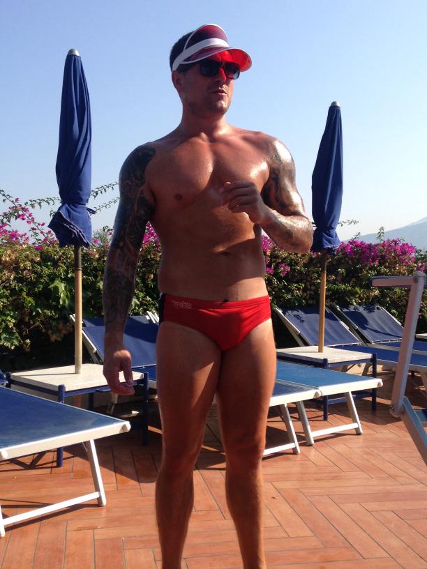 J00HNJ's tweet photo. @OptimumSportUK Loving my Devils trunks, Italy has been schooled in proper swimwear! http://t.co/gMdazcrhEy