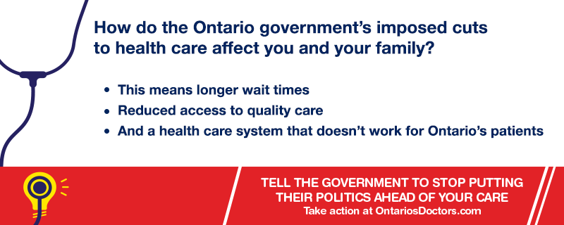 Ontario Medical Association (@ontariosdoctors) on Twitter photo Support <a href="/OntariosDoctors/">Ontario Medical Association</a> by contacting your MPP & telling them that cuts to healthcare are irresponsible #CareNotCuts Support <a href="/OntariosDoctors/">Ontario Medical Association</a> by contacting your MPP & telling them that cuts to healthcare are irresponsible #CareNotCuts