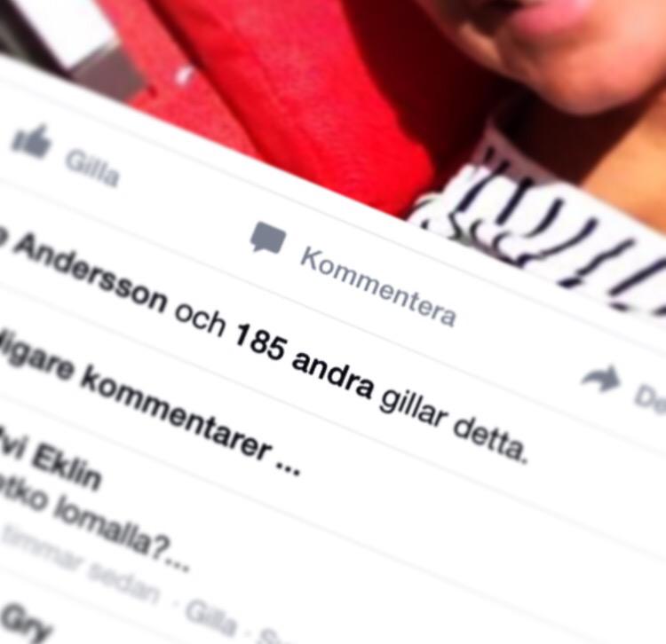 När ens mamma får mer likes på en selfie