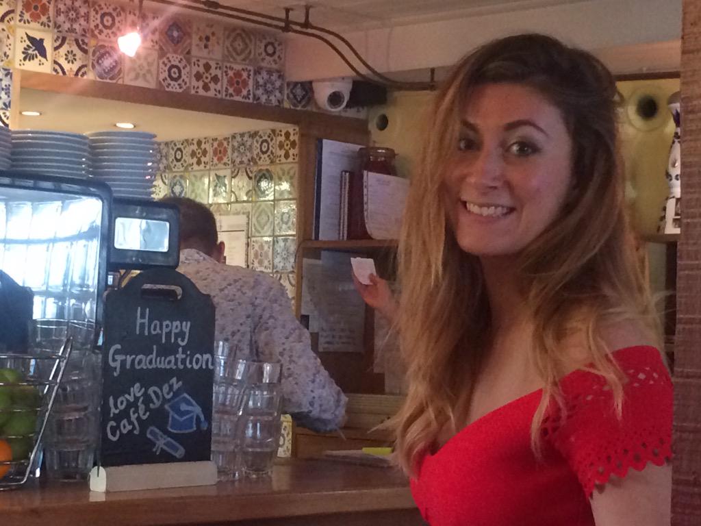 <a href="/Cafe_dez/">Cafe des Amis</a> daughter's graduation meal!! Thank you! Fabulous! #prouddad