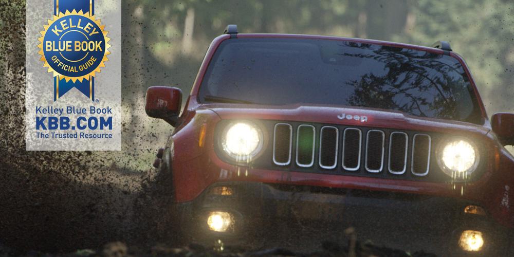 Jeep's tweet photo. Jeep Wrangler and Jeep Renegade named to @KelleyBlueBook’s 10 Most Awarded Cars of 2015. http://t.co/rNPvGsL5uH http://t.co/6xMbdRHwdF