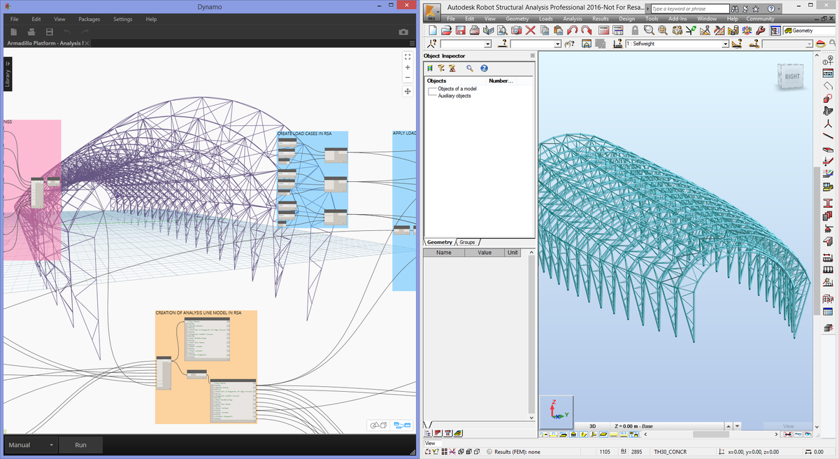 BIM4Struc's tweet photo. Want 2 see Structural Optimization w/ @DynamoBIM #RobotStructuralAnalysis ? Reg 4 @autodesku http://t.co/y3K7iBucth http://t.co/a06nBnB2NE