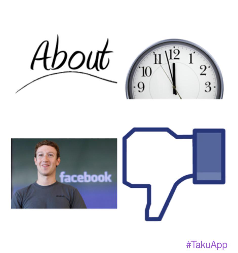 For the record, #TakuApp has always had a #dislike button 👎🏼 #facebook #tryandkeepup #taku