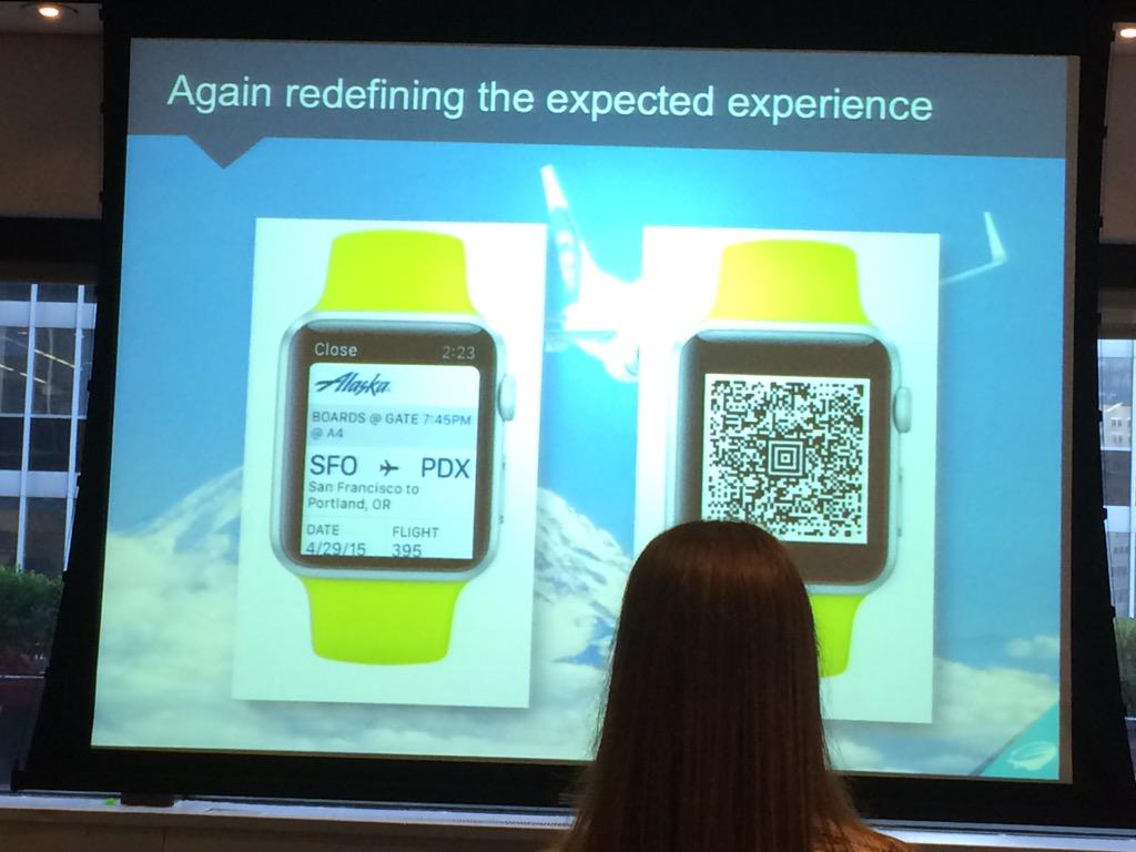 airship's tweet photo. More #Unadvertising use cases #mobileboardingpass #applewatch #mobilemarketingsummit http://t.co/2elZvjx4uN