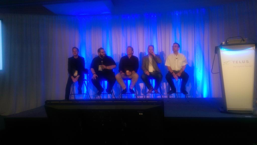 MattSilvz's tweet photo. Final Q &amp; A session with the #DSrupted panel speakers. Good questions with great answers is all you're getting here http://t.co/tBbhFl4Fo4